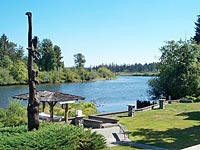 View of the Campbell River